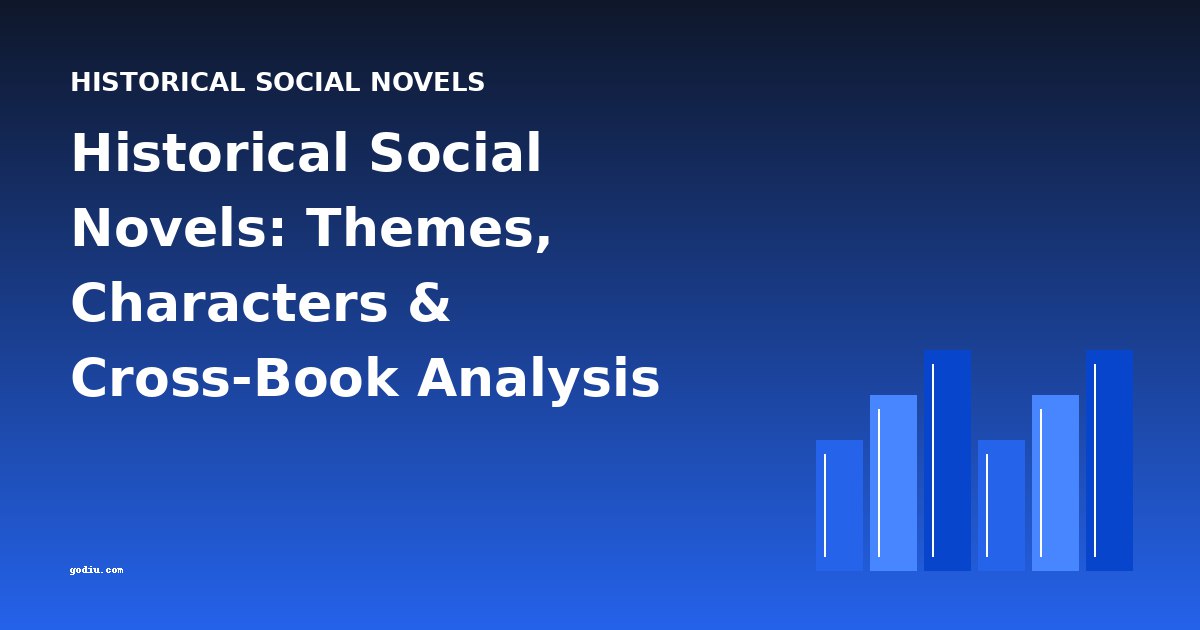 Historical Social Novels: Themes, Characters & Cross-Book Analysis