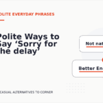 Polite Ways to Say ‘Sorry for the delay’