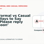 Formal vs Casual Ways to Say ‘Please reply soon’