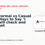 Formal vs Casual Ways to Say ‘I will check and get back to you’